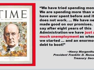 The New Deal Was A Failure: Hoover and FDR Prolonged the Great Depression with Big Government