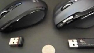 Logitech VX Nano Cordless Laser Mouse for Notebooks (Black)