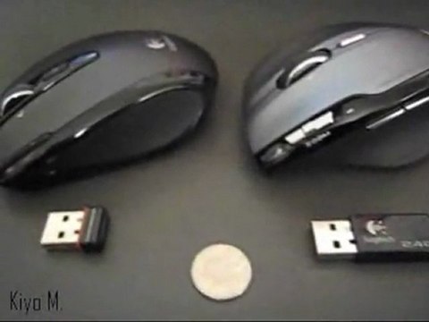 Logitech VX Nano Cordless Laser Mouse for Notebooks (Black)