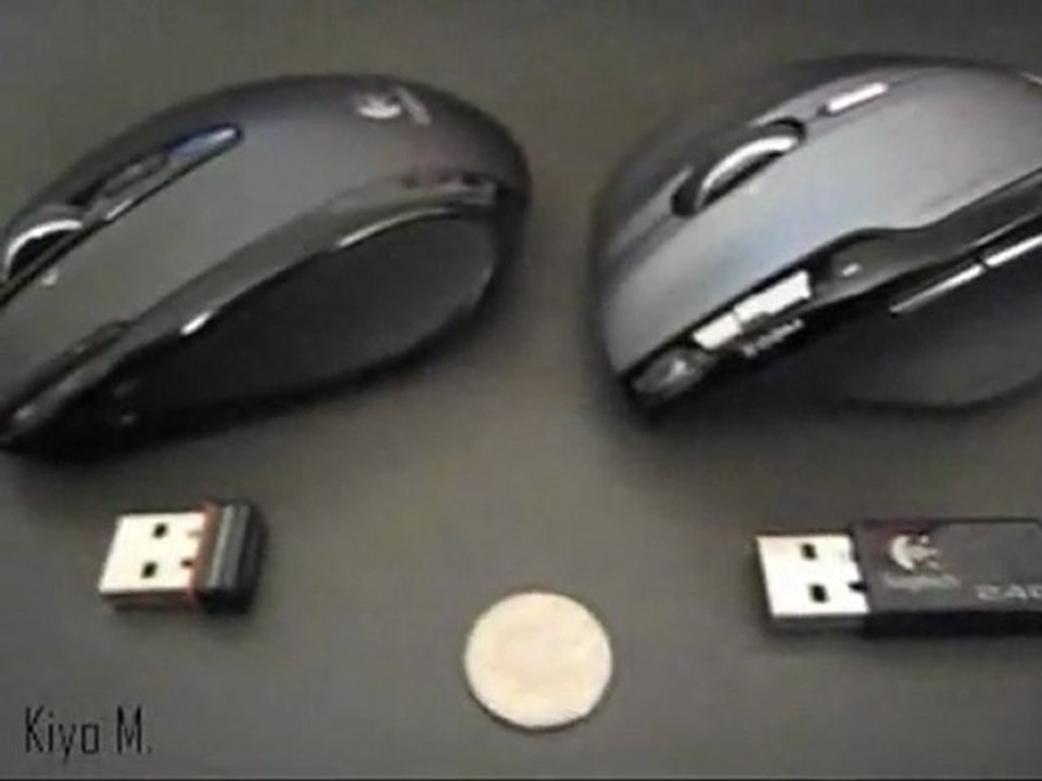 Logitech VX Nano Cordless Laser Mouse for Notebooks (Black)