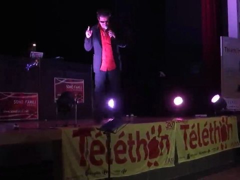 JOHNNY DAY parrain du TELETHON Charente Maritime 2011