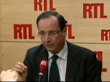 François Hollande, candidat socialiste à la Présidentielle : 