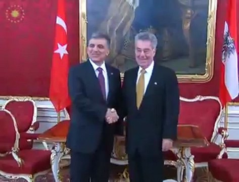 Cumhurbaşkanı Gül, Avusturya Cumhurbaşkanı Fischer ile görüştü