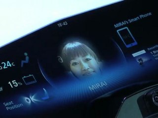 Near-future Car Interface Technology - Mitsubishi EMIRAI