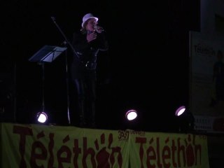 LYDIA marraine du TELETHON Charente Maritime 2011