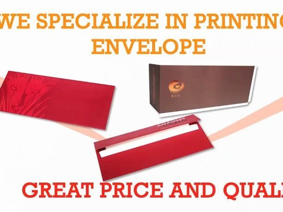 Envelope Printing in Los Angeles by Gold Image Printing