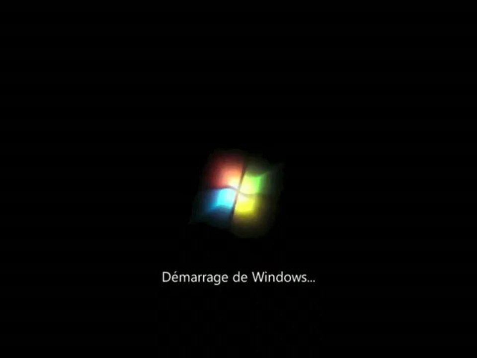 installation de Windows 7