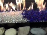 Loomis Fireplace Low Cost UPGRADE Gas Log, Bead, Glass Options
