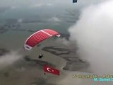 THK Motorlu Yamaç paraşütüyle Türkiye Turu