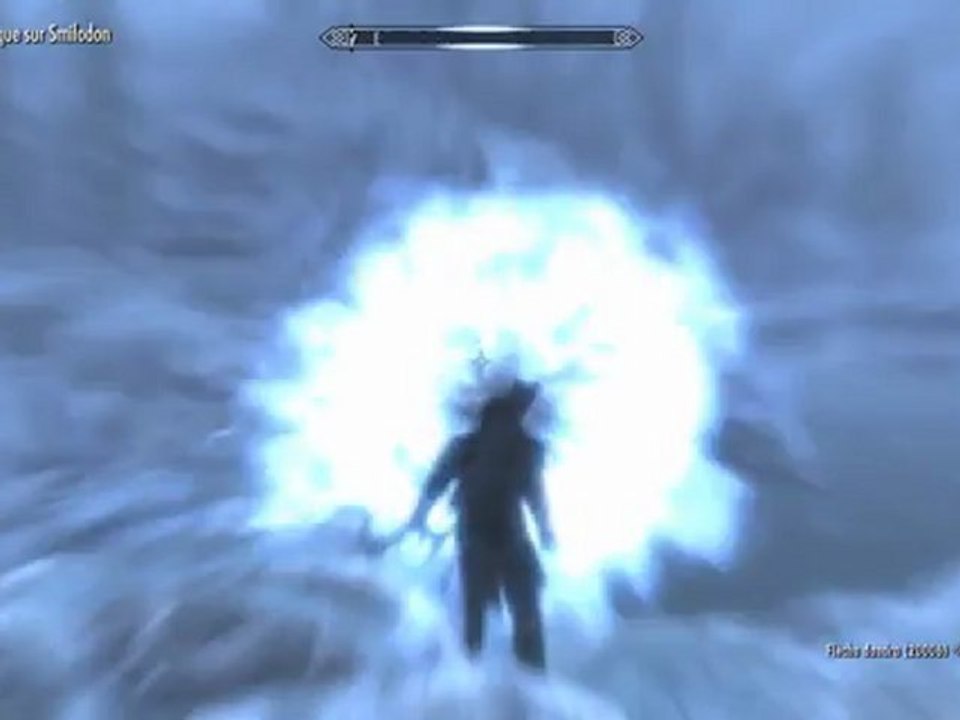 a l arc ,un dragon qui traine SKYRIM