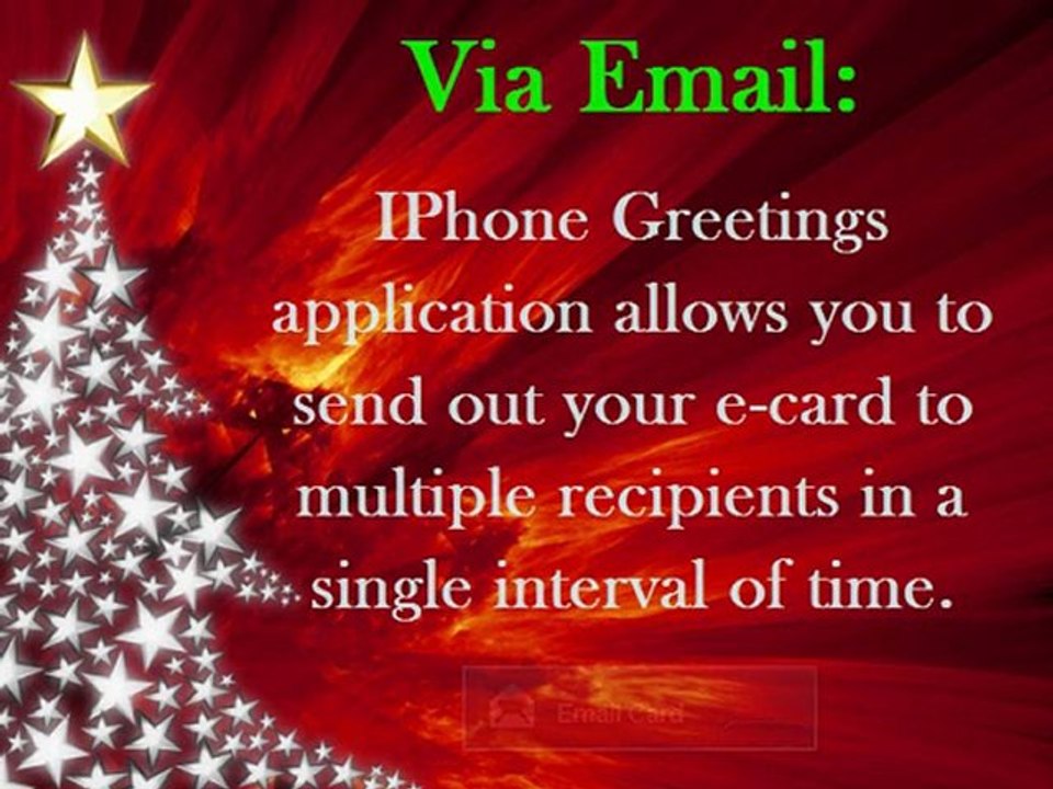IPhone Greetingz application - Different methods to send out e-cards to your loved ones