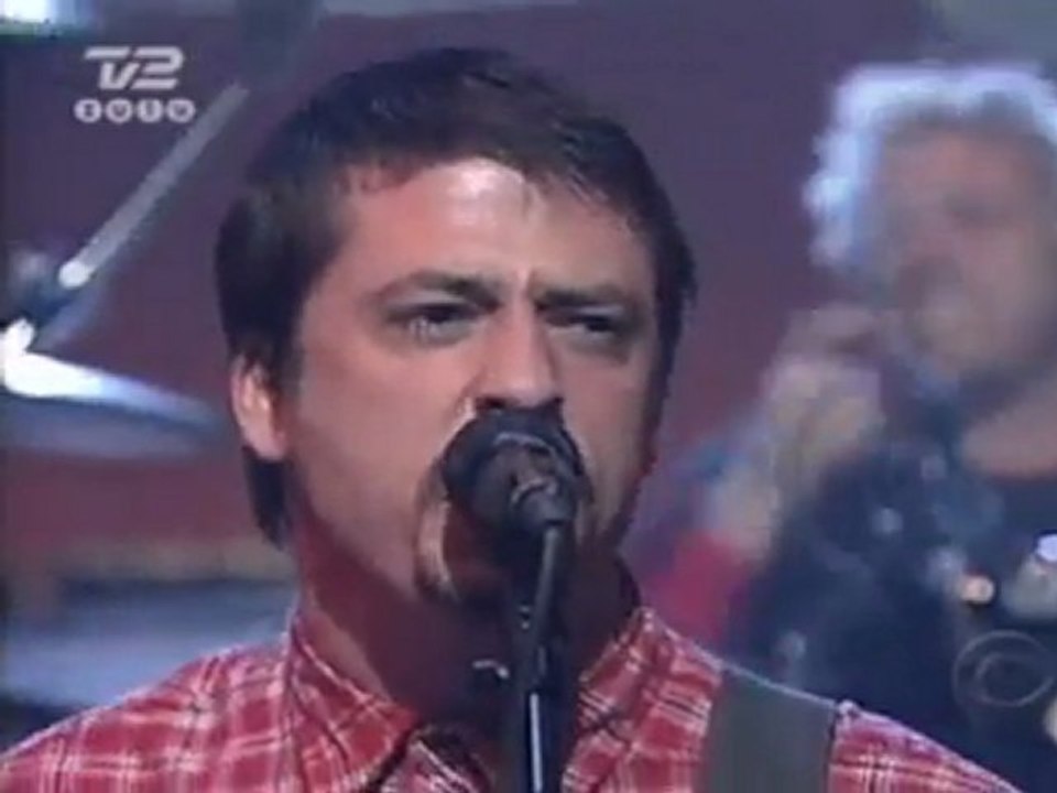 Foo Fighters feat. Jack Black - The one (live on Letterman)