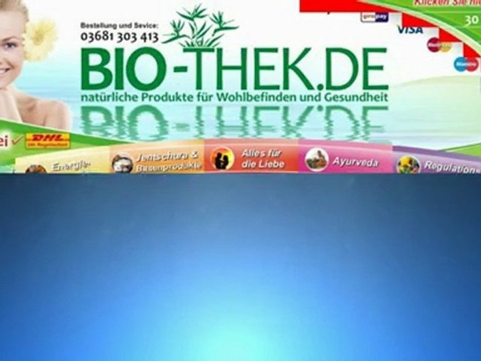 Natürliche Produkte für die Gesundheit