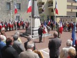 Cérémonie au monument aux morts de La Tremblade 12 mai 2011.