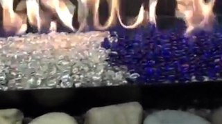 Rocklin Fireplace Low Cost UPGRADE Gas Log, Bead, Glass Options