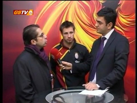 GALATASARAY - A.MADRID MAÇ SONU RÖPORTAJLAR