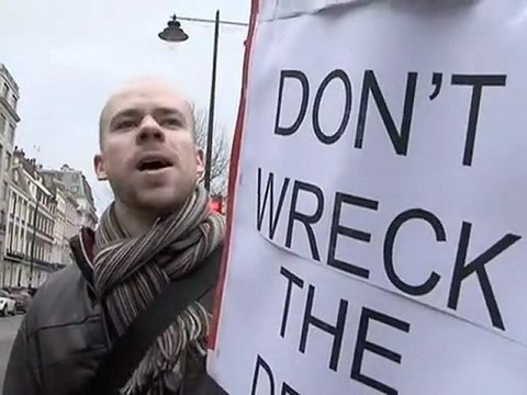 Christian Aid campaigning on Climate change