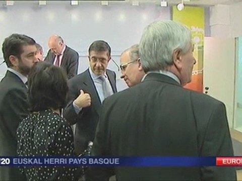 naissance de l'eurorégion Aquitaine/Euskadi