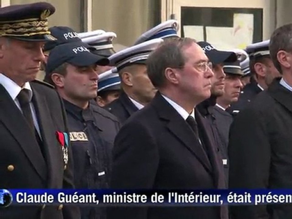 Marseille: obsèques du policier tué à Vitrolles