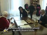 Benedict al XVI-lea l-a primit pe preşedintele Armeniei