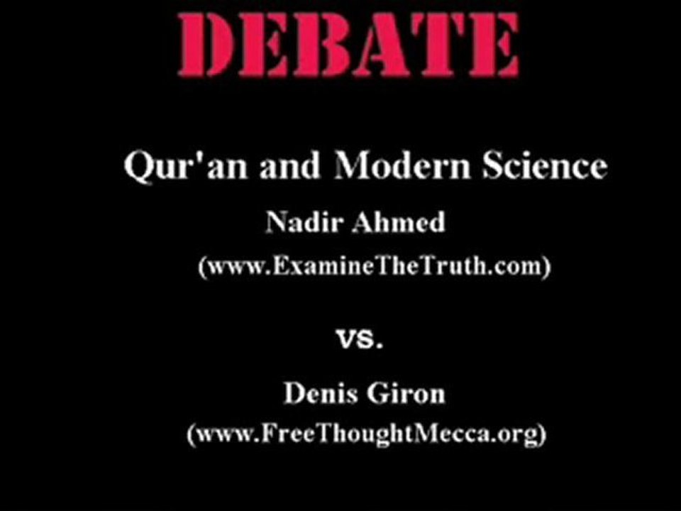 Qur'an and Modern Science ( 2 of 2 )