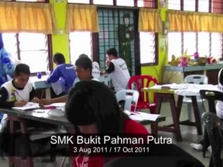 T-shirt art, Paper model workshops: ALFA College Malaysia