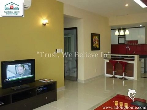 Good price apartment for rent in Riverside, Phu My Hung, Dist.7, HCMC, 750$/month.