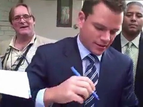 SNTV - Matt Damon Won't Do 'Beefcake Shots'