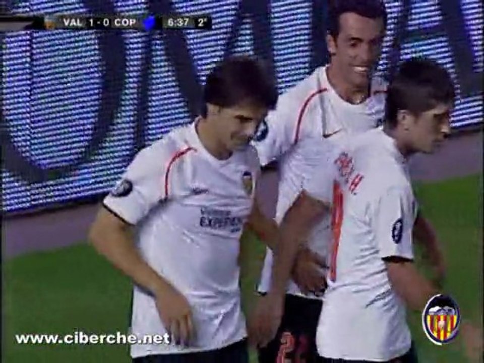 2008.11.06: Valencia CF 1 - 0 FC Copenhague 0