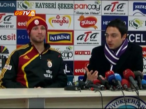 KAYSERI - GS MAÇ SONU RÖPORTAJLAR