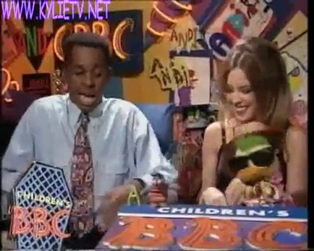 Kylie Minogue - CBBC Broom Cupboard With Andi Peters 1992