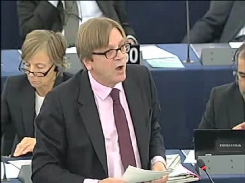 Guy Verhofstadt on Conclusions European Council meeting (8-9/12/2011)