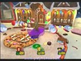 Shrek SuperSlam (PS2) - Le petit chaperon rouge vs Chat Potté & Fiona.
