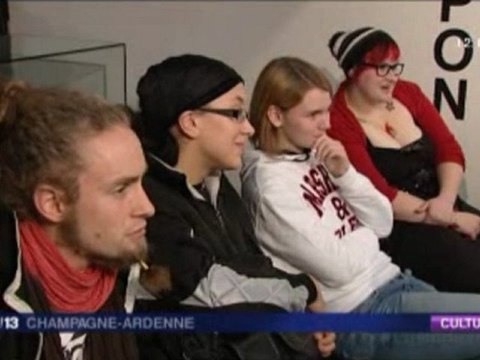 Journal TV France 3 champagne Ardenne, vendredi 9 décembre, reportage sur Reims Slam d'Europe 2011 (Slam Tribu)