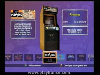 Taito Legends (PS2) - Plusieurs jeux de la compilation !