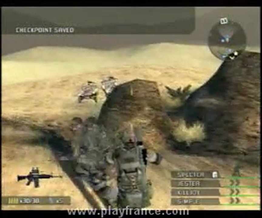 Socom 3 (PS2) - Les seals organisent une embuscade !