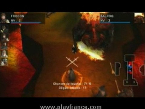 Lord of the Rings : Tactics (PSP) - Les mines de la Moria !