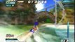 Sonic Riders (PS2) - Course simple avec Sonic.