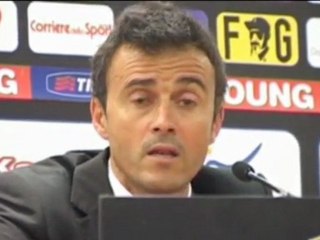 Luis Enrique: "Ho visto una bella reazione"