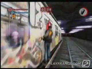 Marc Ecko.s Getting Up: Contents Under Pressure (PS2) - Trane prend le métro
