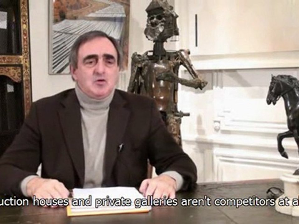 Interview de Marc Arthur Kohn, commissaire priseur avenue Matignon
