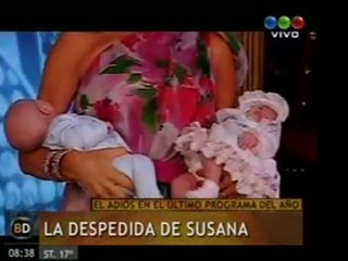 Pronto- La despedida de Susana