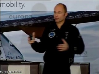 Primer avión solar del mundo podría aterrizar en España