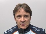 24 Heures du Mans 2011, interview de Adrian Fernandez pilote de l'Aston Martin AMR One n°009