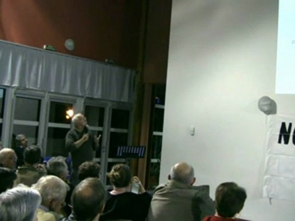 Réunion publique anti LGV 9 décembre 2011  5eme partie