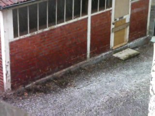 Méru : tempête de grêle