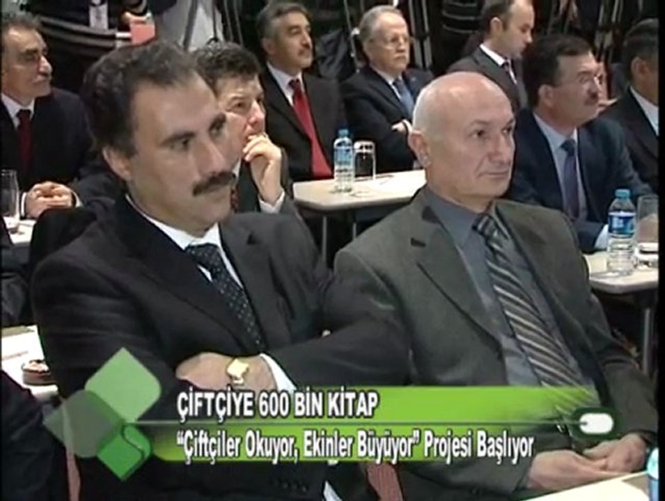ÇİFTÇİYE 600 BİN KİTAP 12 12 2011