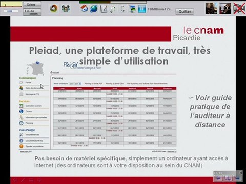 Formation à distance au Cnam en Picardie
