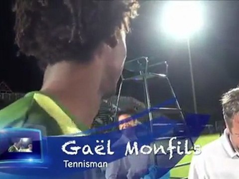 Tsonga et Monfils font de la corde à sauter - (Moussier Tombola)