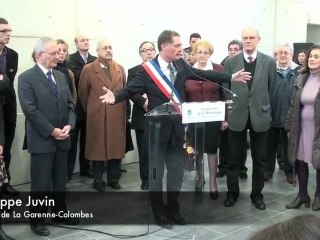 Inauguration de la nouvelle médiathèque de La Garenne-Colombes